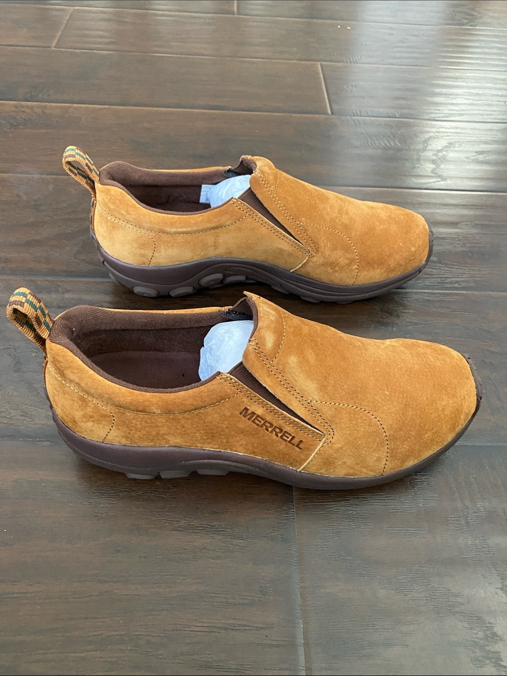 New with box Marrell Jungle Moc leather upper loafers men’s size various
